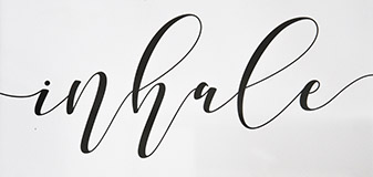 inhale