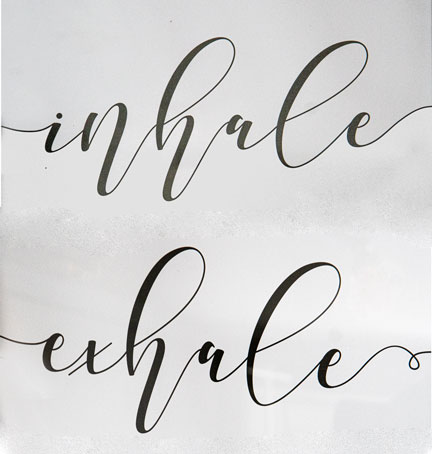 inhale exhale