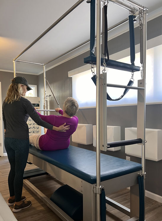 pilates by laure help